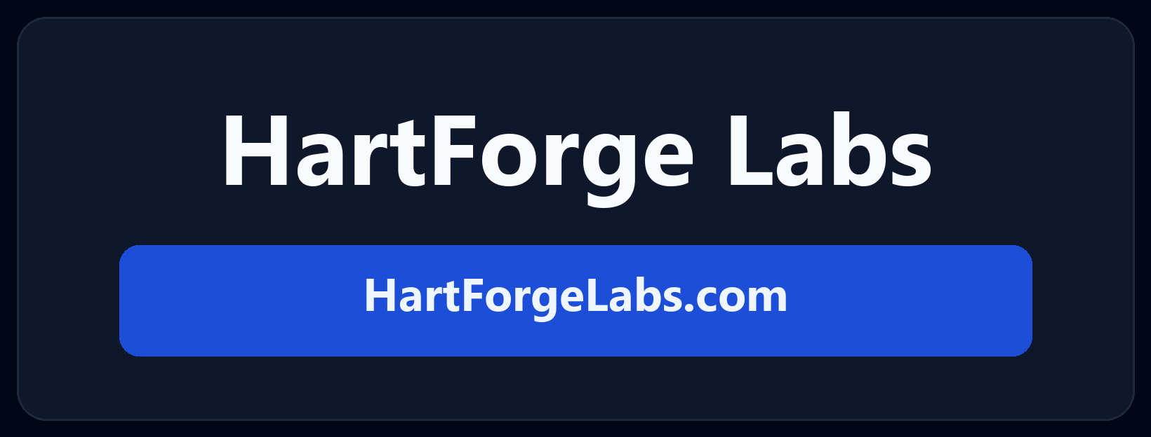 HartForge Labs cover image